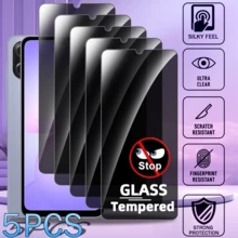 5pcs Tempered Glass Screen Protector Compatible With Samsung Series, Black Frame Design, Anti-Spy, Anti-Shatter, Anti-Oil, Anti-Scratch, HD Display, Smooth Touch, Ultra-Thin 35° Privacy Protection, Precise Fit, Easy Installation, Bubble-Free, Super Clear Mobile Phone Accessories Screen Protection Essentials, Applicable To Daily Shield, Office, Home Daily Shield Office Home Phone Screen Protector Privacy Screen Protector Waterproof Shockproof Anti-Fall Scratch Resistant - Black - View 90