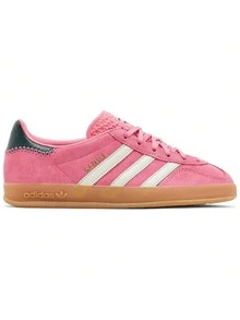 Adidas Wmns Gazelle Indoor 'Rose Tone Collegiate Green'-JI2014 - 粉色 - 查看 2