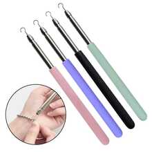 Help Wear Bracelet Tool Partner Jewelry Helper Fastening Aid Quickly Unfasten Hooking Equipment Pliers Clasps Ties Zipper Craft Bracelet Helper, Bracelet Auxiliary Tool,Stainless Steel Bracelet Fastener Helper - Bracelet Aid - View 10