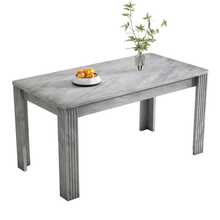 Dining Tables - Grey + Particle Board - View 8
