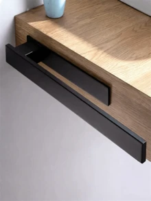 1 Stück quadratischer Handtuchhalter aus Edelstahl, stabiler wandmontierter Handtuchhalter, platzsparender Handtuchhaken, Badezimmer Accessoire, Heimdekoration, geeignet für Zuhause & Hotel, multifunktional, platzsparend - Verschiedenfarbig - Übersicht 4