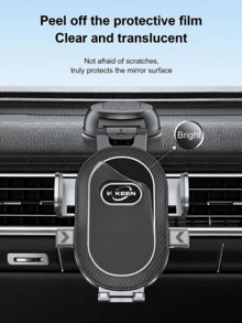 Windshield Car Phone Holder With Suction Cup - Black - View 7