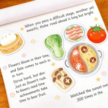 80pcs Cute Memo Pad, 4 Designs 20pcs Each, Creative Stationery Gifts, Back To School Supplies, Classroom & Office Supplies, Art Supplies - 4pcs - View 5