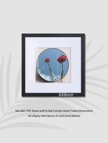 Bingkai Foto PVC Mewah Warna Hitam Matte Klasik – Kaca Akrilik Berkualitas Tinggi Tahan Pecah, Ukuran 4x6/5x7/8x8/8x10/11x14/12x16 Inci, Tersedia dalam Berbagai Ukuran untuk Dipasang di Dinding atau Diletakkan di Meja. Sempurna untuk Memperindah Dekorasi Rumah - MultiWarna - View 12