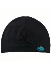 欧美 Synaworld 品牌刺绣套头针织帽，流行街头嘻哈骷髅帽，复古针织帽 - 彩色 - 查看 4