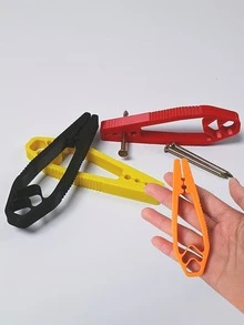 Plastic Nail Clippers, Nail Fixers To Protect Fingers, And Nail & Screw Driving Pliers; Handtools For Furniture Repair - Multicolor - View 1
