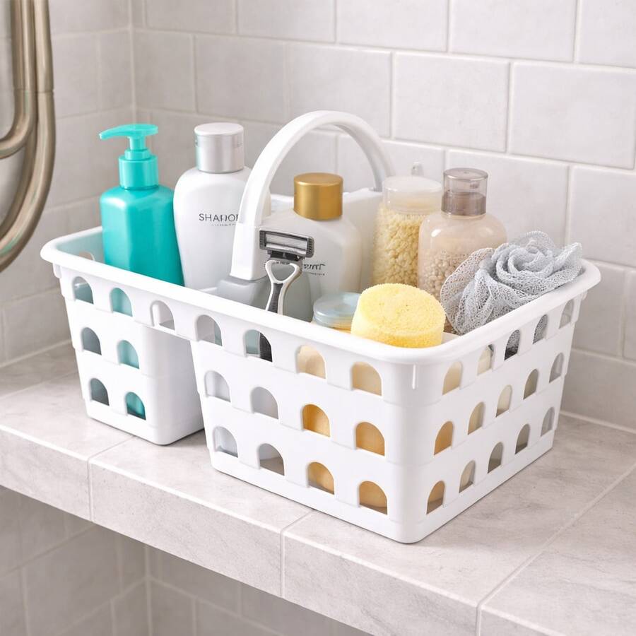 Storage And Organizer Bins - White - View 1