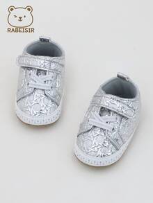 RABEISIR Infant/Toddler Geometric 3D Design Sports Shoes, Spring/Autumn - Silver - View 10