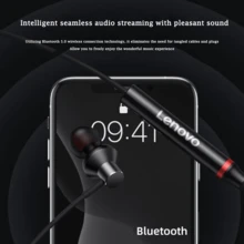 Earbud Bluetooth Lenovo HE05X mengadopsi desain semi-in-ear yang nyaman untuk pemakaian sepanjang hari dan olahraga. Baterai 90mAh memberikan total waktu putar hingga 12 jam. Dengan suara jernih dan pengisian daya cepat, earbud ini ideal untuk bekerja, bepergian, dan perjalanan. - MultiWarna - View 9