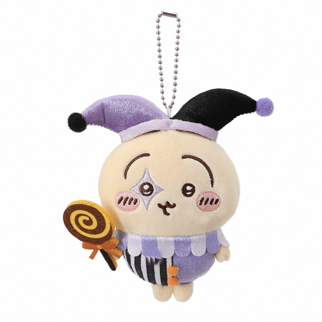 TOPTOY × chiikawaファンタジーサーカス マスコットチャームシリーズ ハチワレ・うさぎ おもしろデザイン／かわいい／ふわふわ ぬいぐるみチャーム 12cm