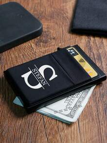 Customized Aluminum Alloy Anti-Theft Card Holder Wallet - Automatic Pop-Up Card Clip With Cash Pocket, Ultra-Thin RFID Blocking Men's Wallet Credit Card Holder, Aluminum Alloy Minimalist Business Anti-Demagnetization Credit Card Case, Suitable For Banknotes, Coins And Debit Cards - Multicolor - View 6