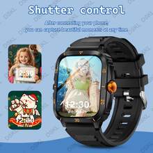 Smartwatch para niños, marcación/llamada inalámbrica, alerta y rechazo de llamadas entrantes, múltiples modos deportivos, fondo de pantalla personalizable, reloj despertador, notificación de mensajes, control de reproducción de música, adecuado para adolescentes, compatible con Android e iOS - Multicolor - Ver 7