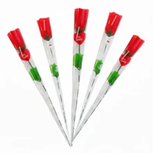 Rosa Roja con Mini Osito Valentín 40cm - 3pcs - Ver 1