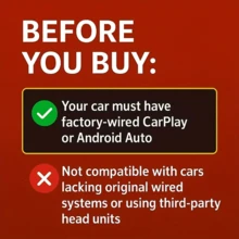 Mini Wireless CarPlay Adapter, A 2-In-1 CarPlay And Android Auto Car Wireless Adapter, Wired To Wireless, Stable Connection, Supports Android 11+ And IOS 10+ CarPlay. - 黑色 - 查看 7