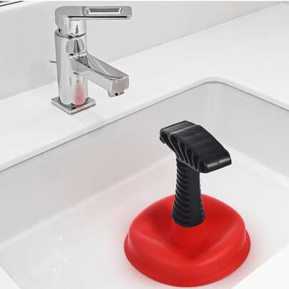 A Must-Have Powerful Sewer Unclogger For European And American Families, With Thickened Suction Cups For Blocked Pipes And Unclogging Tools. A Bathroom Cleaning Tool That Can Quickly Clear The Toilet In 3 Seconds