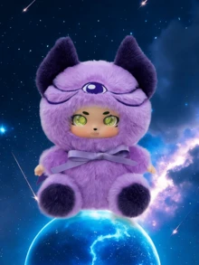 Fun Interactive Game Angel Demon Diviner Role Play Plush Doll, Suitable For Girls Boys Children Gift, Children's Day Gift, Birthday Gift, Party Favor - Multicolor - View 5