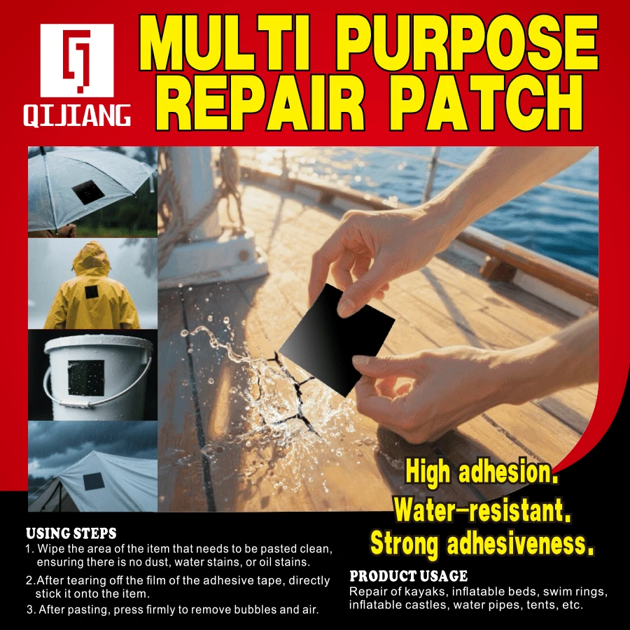 1pc Patch PVC Pipe Super Strong Waterproof Tape,Stop Leaks Seal Repair Tape,Performance Self Fix Tape,Adhesive,Insulating Duct