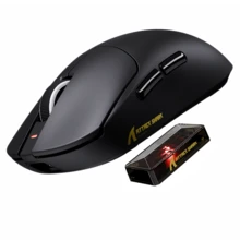 ATTACK SHARK X8Ultra Wireless Gaming Mouse&Big Hand,55g Ultra-Lightweight BT/2.4GHz Wirelss/Wired Mouse,8K Polling Rate,PixArt PAW3950MAX Sensor,42000 DPI,Gamer Mice For PC/Win - Multicolor - View 12