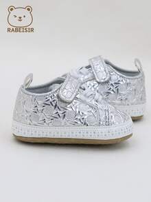 RABEISIR Infant/Toddler Geometric 3D Design Sports Shoes, Spring/Autumn - Silver - View 2
