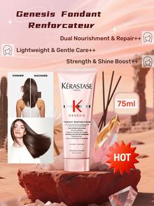 Kérastase Genesis强韧护发素 75毫升/2.5盎司 | 防脱发护发素，强韧秀发 | 减少断发和脱落，适合脆弱易断发质 - Genesis - 75ml - 查看 1