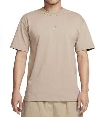  Nike Sportswear 純色字母logo印花圓領短袖美式復古多巴胺T卹 男款