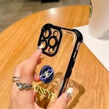 Fashion KOP Combination KATSEYE Phone Case Compatible With IPhone 17 16e 16 15 14 13 12 11 Pro Max Mini Air XR XS X 7 8 Plus Shockproof Airbag Soft TPU Back Cover - Style Two - 查看 6