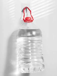 10/20/30 Pack Plastic Adhesive Picture Hangers, Transparent Screw Hooks For Hanging Pictures, Posters, Photo Frames - No Drill Needed, Strong Sticky Wall Hooks - A - View 5