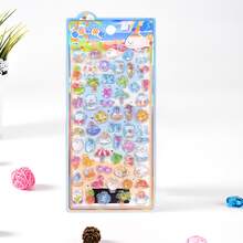 3D Embossed Shiny Crystal Sticker Set: Ocean/Candy Theme Cute Colorful Decorative Stickers - Suitable For Diary, Phone Case, DIY Crafts, Special Iridescent Rhinestone Stickers Suitable For School Supplies, Valentine's Day, New Year Atmosphere, Holiday Gifts (Random Color) - 3D Stickers 15 - View 13