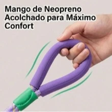 1.5*1.2cmDog Leash,Duty Dog Training Leash,Double Handle Comfortable Padded Hands Free Dog Leash,Adjustable Crossbody Waist Leash for Small Medium Large Dogs - Multicolor - Ver 2