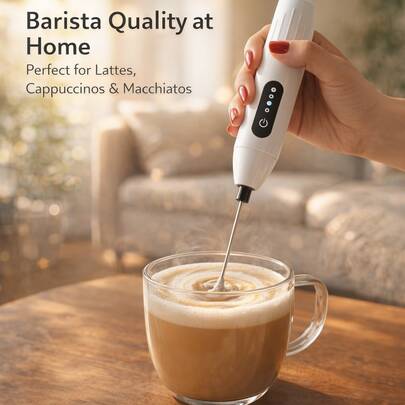 1pc Portable Handheld Mixer, Wireless Electric Blender, Electric Egg Beater, Milk Frother, Home Baking Cake Cream Mixer, Stainless Steel Mixer, Kitchen Appliances Tools,A Great Gift For Christmas Day,Holiday Day,Valentine's Day,Galentine's Day,Mother's Day,Father's Day,Graduation Day,Hostess Day,Friendsgiving Day