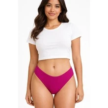 Kit 10 Tanga Conforto Em Algodão Calcinha Cores Sortidas Dia a Dia - Multicolorido - Visão 4