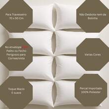 Set Of 4 Pillowcases, 370 Thread Count Percale, 100% Polyester | Plain | Premium Soft Bedding - 薄荷綠 - 查看 3