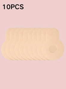 20/10片装 8厘米一次性提胸贴：采用无纺布制成，可防止胸部下垂，提拉胸部，并遮盖乳头。特别适合胸部丰满的女性，打造性感造型，防止走光，避免尴尬。 - 彩色 - 查看 10