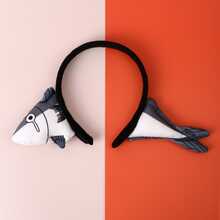 Shark Decor Costume Headband - Multicolor - View 5