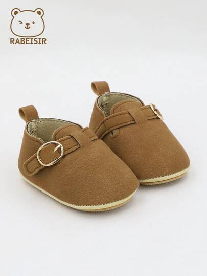RABEISIR 卡其色婴儿休闲运动鞋，春秋季