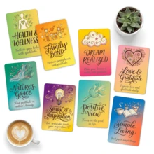 Gratitude Journal Prompt Cards - 18 Gentle Reminders To "Nurture" & "Receive", Healing Tool For Anxiety Relief, Happiness Practice & Emotional Well-Being,Inspirational Cards - 18Pcs - View 7