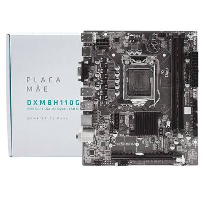 Placa Mãe H110G M.2 Duex DDR4 Intel LGA 1151 DXMBH110G M2
