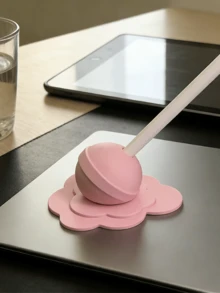 Desk Creative Handwritten Pen Pencil Holder, Lollipop Shaped Touch Screen Pen Holder, Desk Office Handwritten Pen Holder Gifts For Mother, Family, Friends, Kids, Birthday, Holiday - Multicolor - View 2