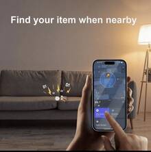 Dispositivo de rastreo GPS, dispositivo de rastreo a prueba de agua, adecuado para ancianos y niños, rastreadores de llaves, teléfonos móviles, mascotas y bicicletas, dispositivo de rastreo inteligente. - Negro - Ver 5