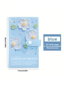 2026 New Banknote Collection Album, With Envelope, Coin & Banknote Storage Book, Multifunctional Cash Management Loose-Leaf Binder, Rectangular Design, Banknotes Not Included, Suitable For New Year, Valentine's Day, Easter Gifts - Multicolor - View 6