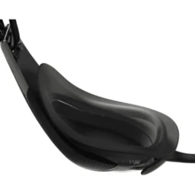 Unisex Fastskin Hyper Elite Mirror Swimming Goggles (Pack Of 1) - Black/Oxid Grey/Chrome - View 3