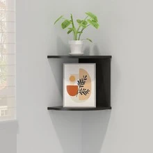 2026 Suporte de Armazenamento Multiuso Criativo Montado na Parede Atualizado, Sem Necessidade de Perfuração, Otimiza o Espaço Triangular na Sala de Estar, Escritório, Cozinha - Multicolorido - Visão 13