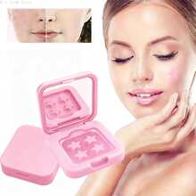 Pimple Patches For Acne, 60 Count – Hydrocolloid Acne Patches In Portable Mirror Box, Easy To Carry & Invisible Blemish Spot Patches For Face (Pink) - Màu Hồng baby - Xem 3