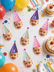 1/10/25/50/100/150片闪亮彩色纸屑。多种数量可选，适用于生日、婴儿派对、家庭聚会、节日蛋糕装饰——是居家、DIY派对爱好者、活动策划者的理想之选——蛋糕装饰、个性化节日装饰、甜点点缀、派对用品、厨房必备品。 - 多色(Confetti) - 查看 6