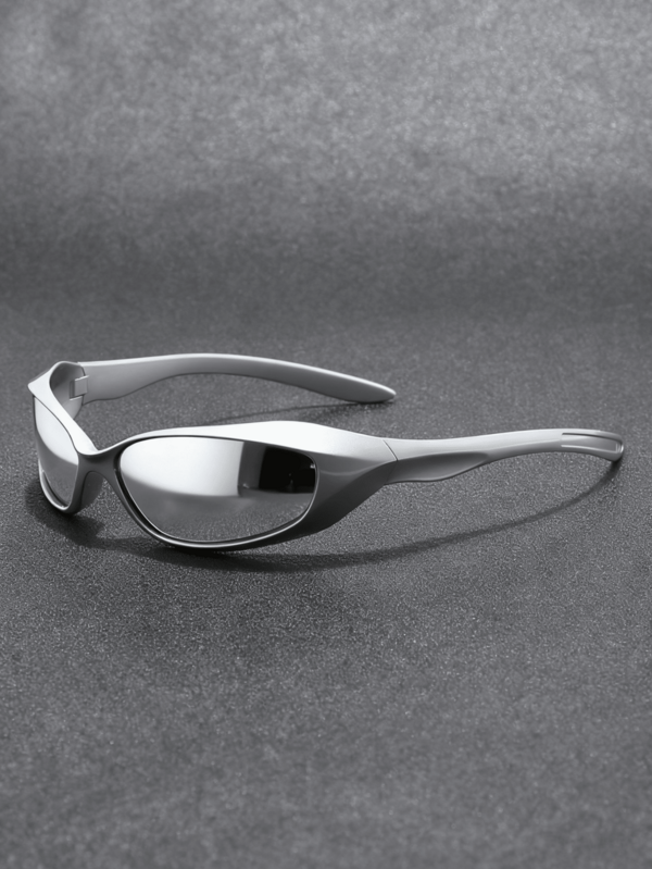 1pc Futuristic Punk For Men, Y2K Street Style For Women, Fashion Glasses Accessory For Street Style, Daily Wear, Photography, Shopping, Cycling, Travel, Beach, Driving, Street, Vacation, Outdoor Activities. Perfect Gift For Birthday, Holiday, Party, Christmas