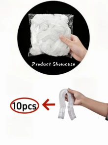1/5/10/30/50/100 Pieces Of Universal Transparent Dust-Proof Covers, Water-Proof, Oil-Proof And Dust-Proof. Suitable For Household Appliances Such As Microwave Ovens, Electric Fans, Rice Cookers, Baking Trays And Microwave Fan-Electric Heaters, Electric Heaters. - One Size Fits All - View 11