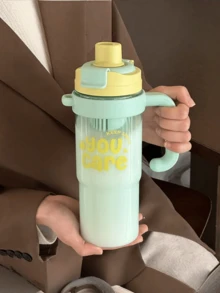 1个高品质316不锈钢保温水瓶，大容量，简约设计，便携 - 彩色 - 查看 15