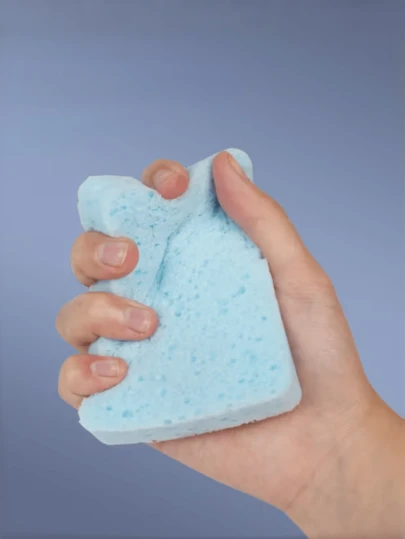 1pc Watercolor Sponge Box, Moisturizing Special Gouache Highly Absorbent Sponge Art Supplies