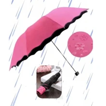 Sombrilla Mágica De Bolsillo Protección Uv Paraguas, Sombrilla que cambia de diseño con el agua, Portátil, Plegable, Con Funda y Diferentes Colores, Lluvia Diseño Compacto para Uso Diario - Multicolor - Ver 15