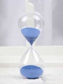 1 件 5 分钟沙漏计时器，透明玻璃，多种颜色沙色可选，适合客厅、卧室、书房和办公室的桌面装饰 - 彩色 - 查看 5